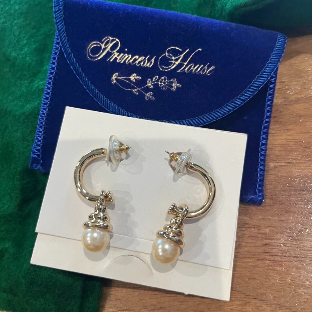 Princess House Pearl Earrings